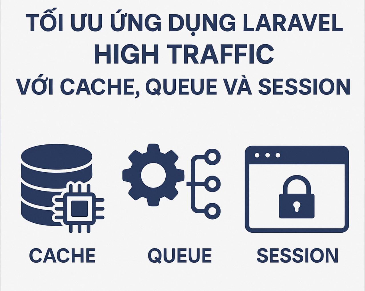 Tối ưu ứng dụng Laravel high traffic với Cache, Queue và Session